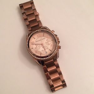 Rose Gold Michael Kors Watch